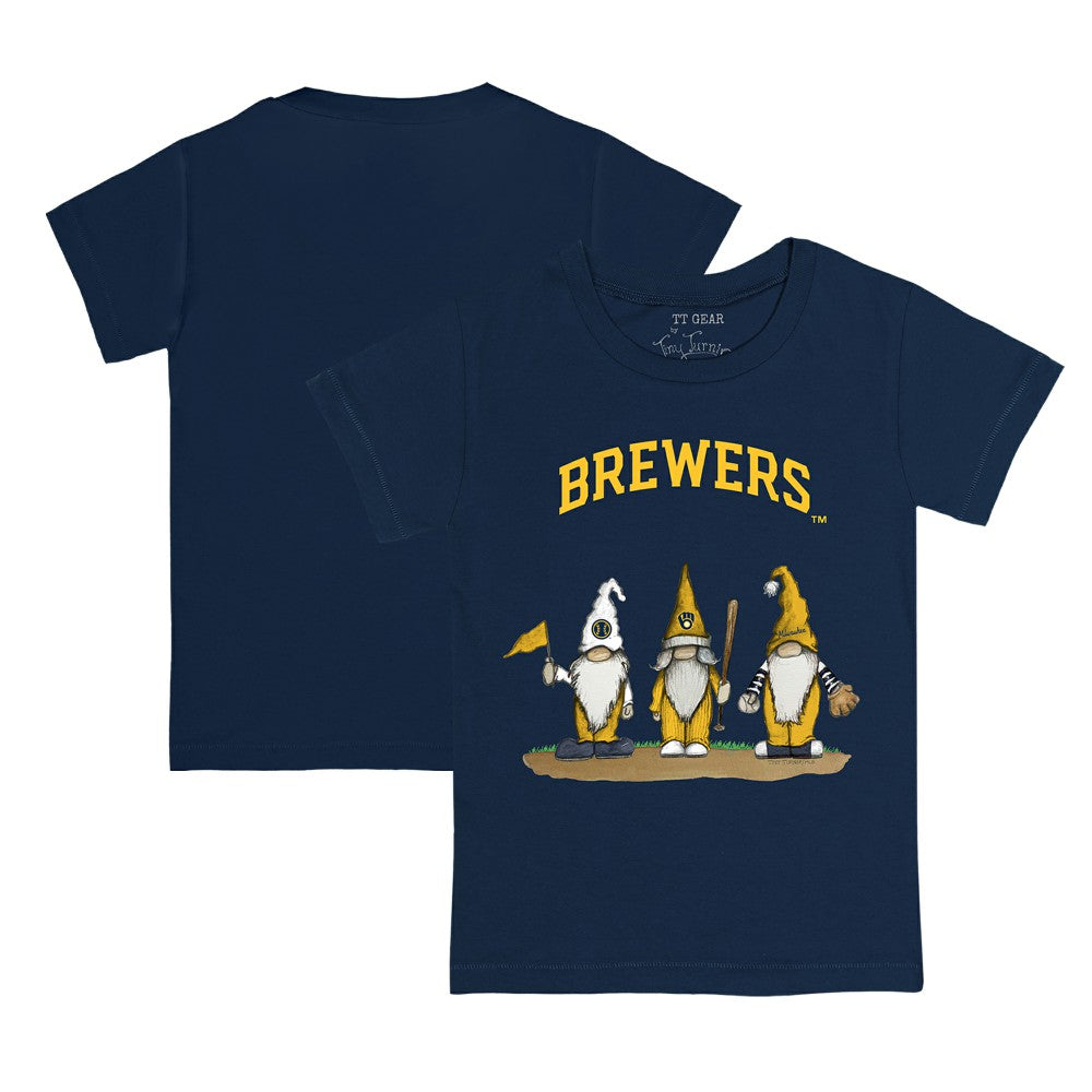 MLB Milwaukee Brewers Tiny Turnip Youth Gnomes T-Shirt