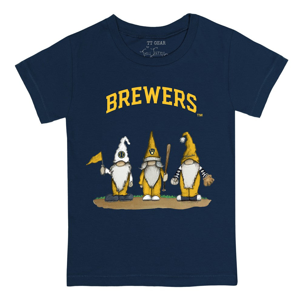 MLB Milwaukee Brewers Tiny Turnip Youth Gnomes T-Shirt