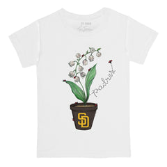 MLB San Diego Padres Tiny Turnip Youth Lilies & Ladybugs T-Shirt