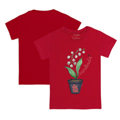 MLB St. Louis Cardinals Tiny Turnip Youth Lilies & Ladybugs T-Shirt