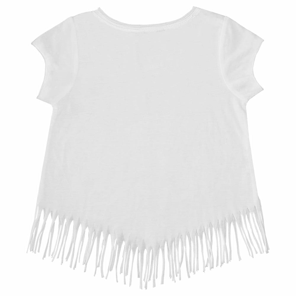 MLB San Francisco Giants Tiny Turnip Girls Youth Mermaid Fringe T-Shirt