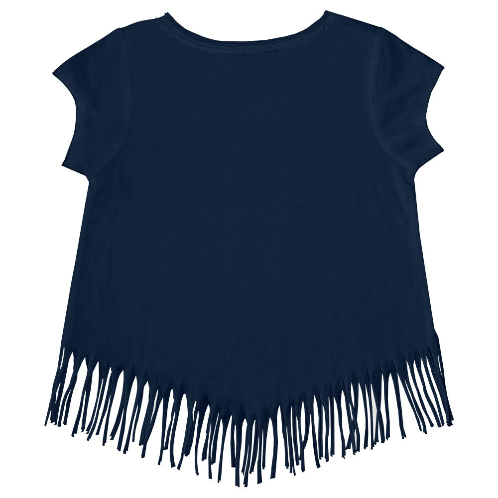 MLB Milwaukee Brewers Tiny Turnip Girls Youth Mermaid Fringe T-Shirt