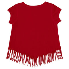 MLB Cincinnati Reds Tiny Turnip Girls Youth Mermaid Fringe T-Shirt