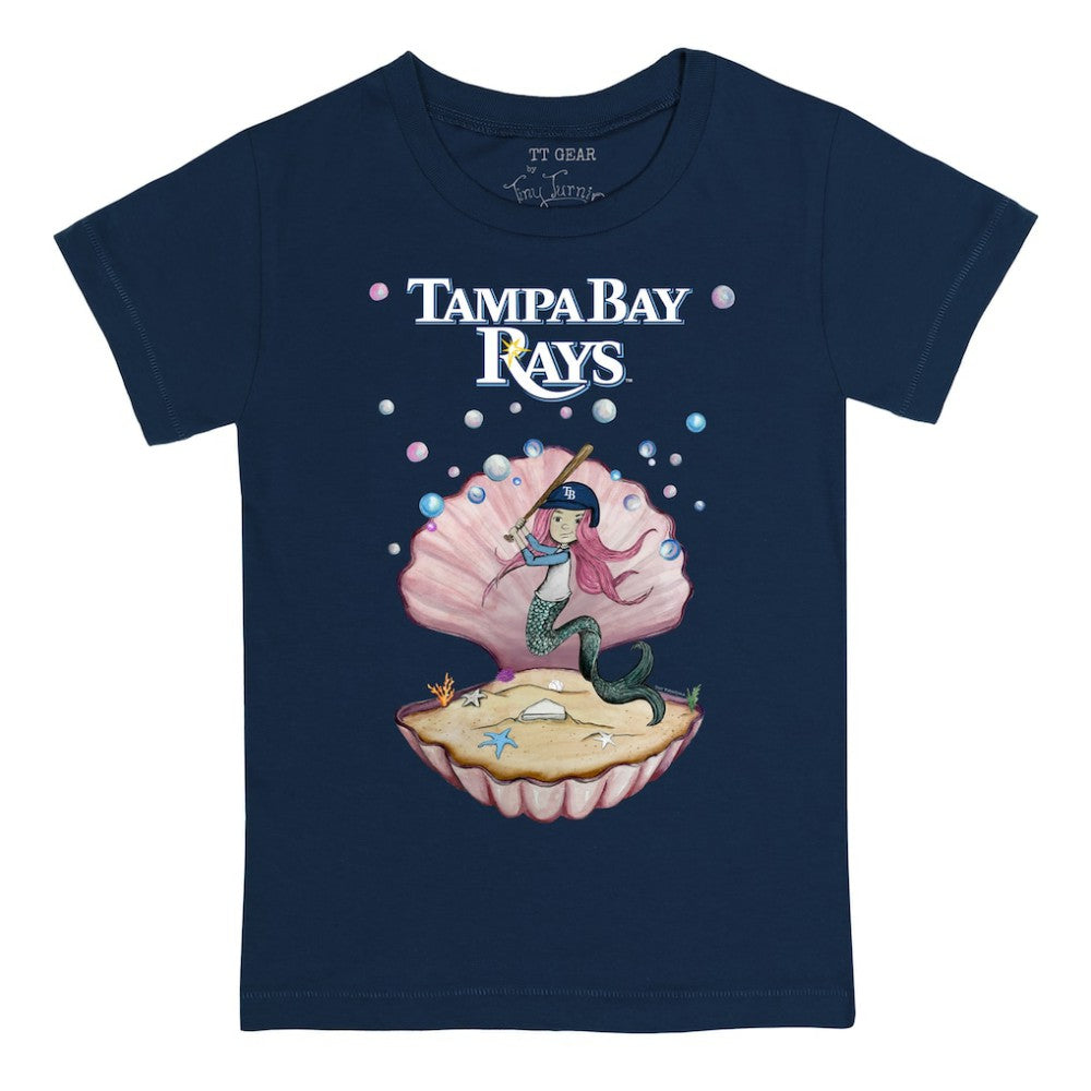 MLB Tampa Bay Rays Tiny Turnip Youth Mermaid T-Shirt