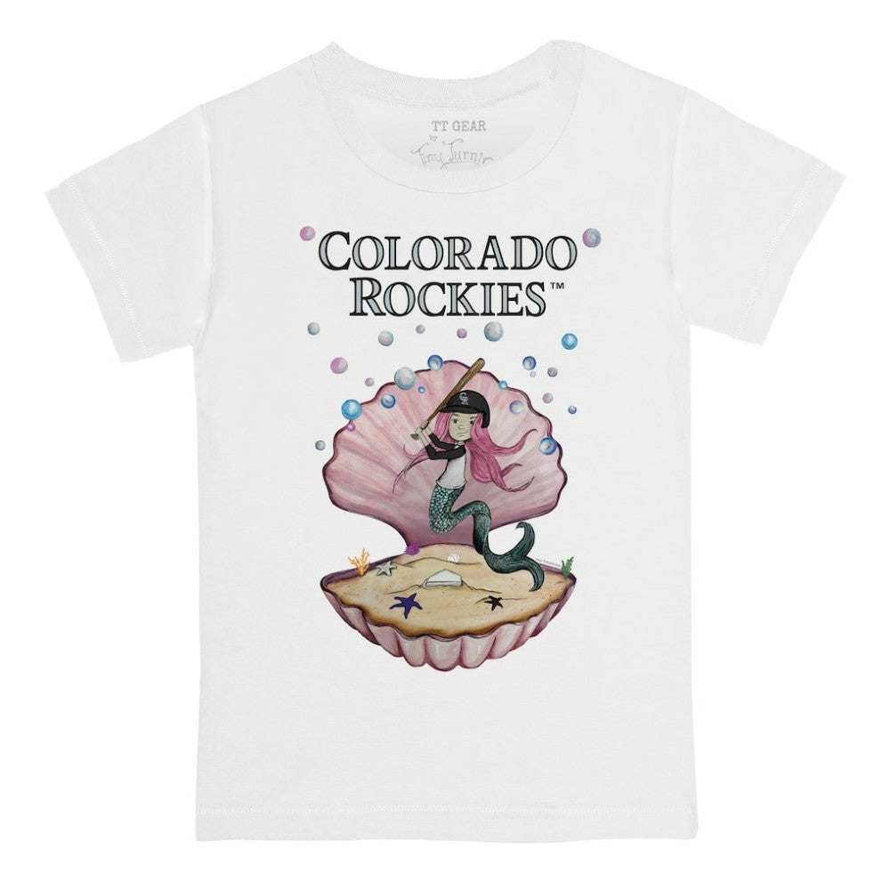 MLB Colorado Rockies Tiny Turnip Youth Mermaid T-Shirt