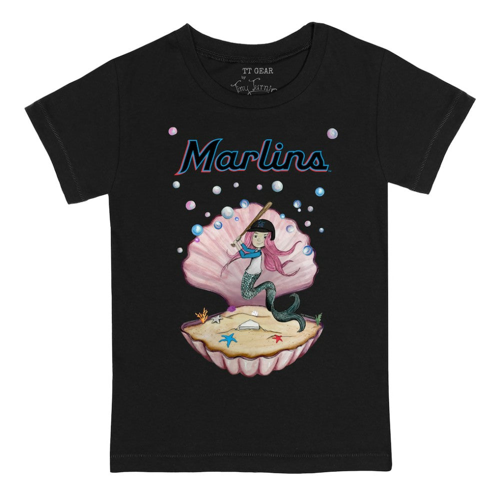 MLB Miami Marlins Tiny Turnip Youth Mermaid T-Shirt