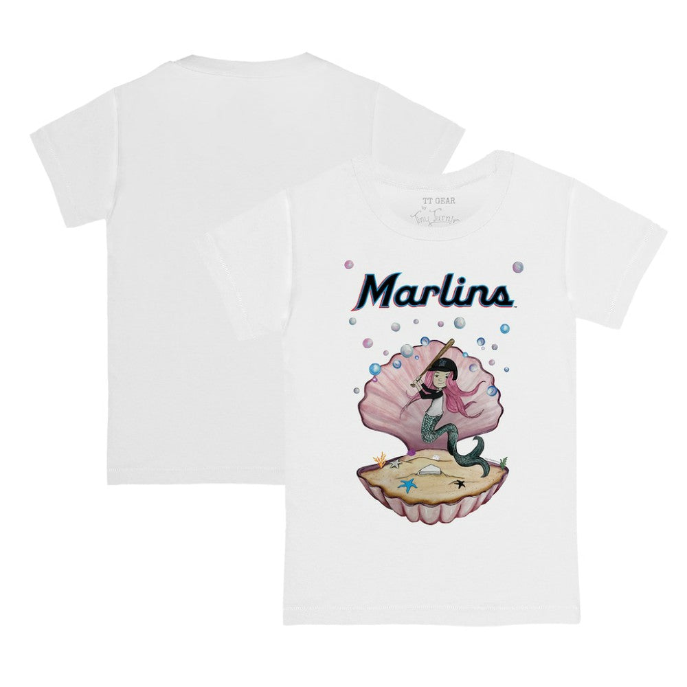 MLB Miami Marlins Tiny Turnip Youth Mermaid T-Shirt