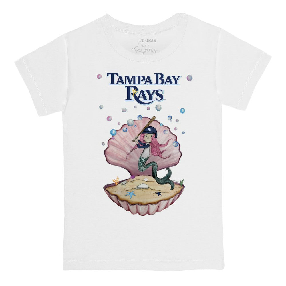 MLB Tampa Bay Rays Tiny Turnip Youth Mermaid T-Shirt