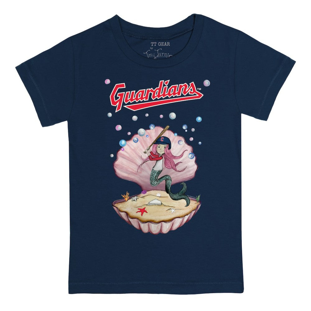MLB Cleveland Guardians Tiny Turnip Youth Mermaid T-Shirt