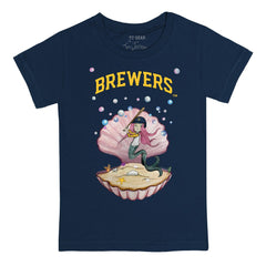 MLB Milwaukee Brewers Tiny Turnip Youth Mermaid T-Shirt