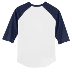 MLB Atlanta Braves Tiny Turnip Youth Monster Truck 3/4-Sleeve Raglan T-Shirt