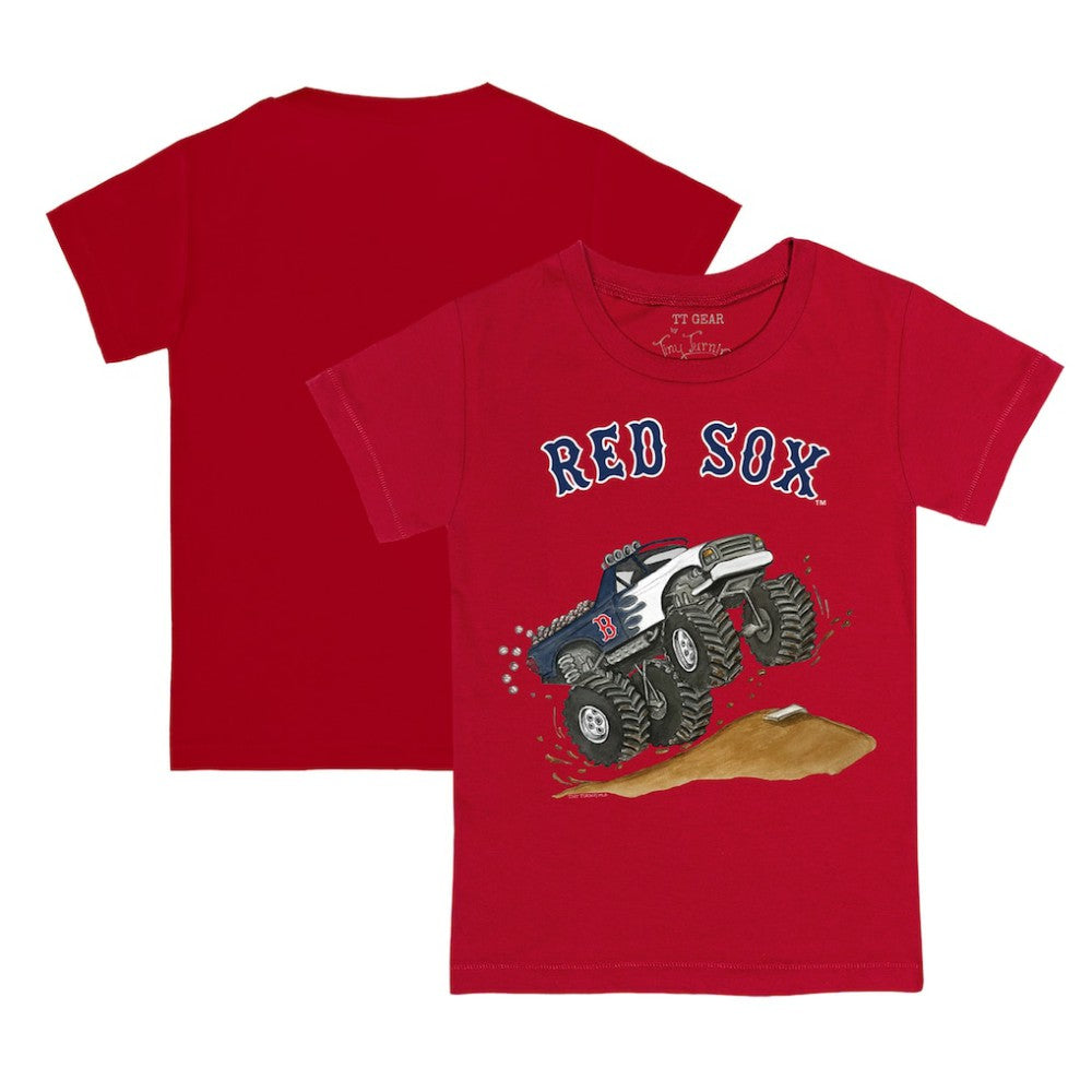 MLB Boston Red Sox Tiny Turnip Youth Monster Truck T-Shirt