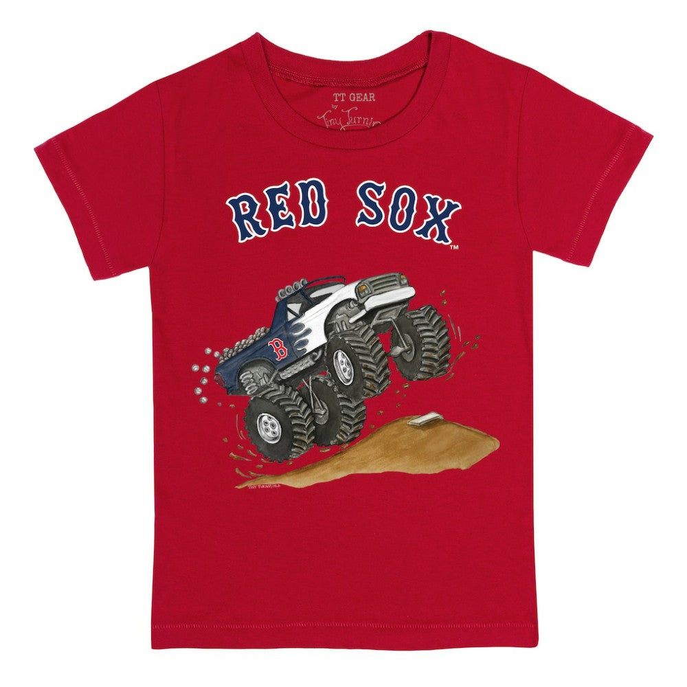 MLB Boston Red Sox Tiny Turnip Youth Monster Truck T-Shirt