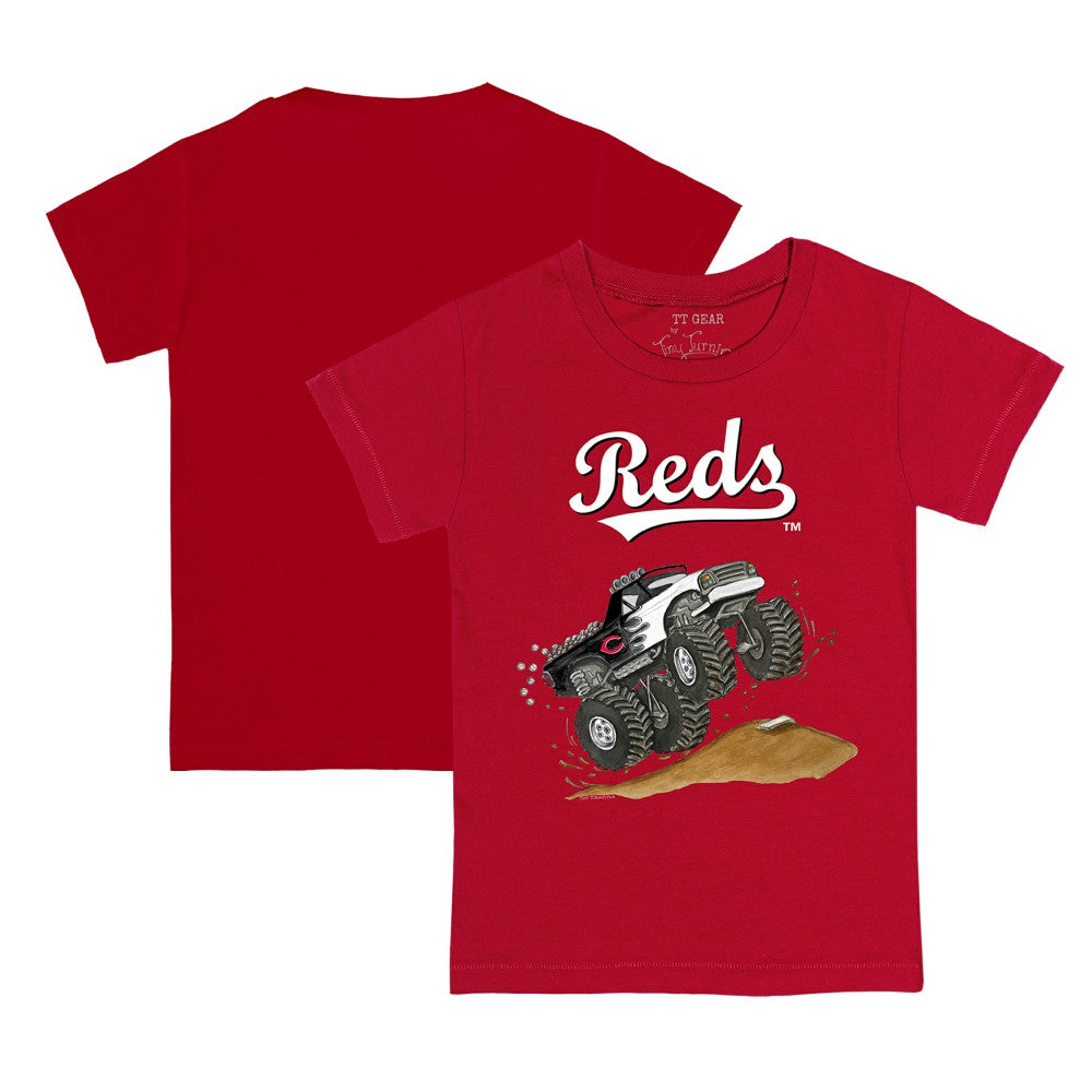 MLB Cincinnati Reds Tiny Turnip Youth Monster Truck T-Shirt