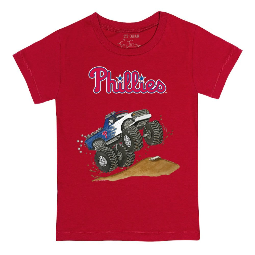 MLB Philadelphia Phillies Tiny Turnip Youth Monster Truck T-Shirt