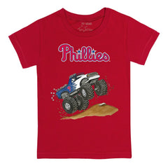 MLB Philadelphia Phillies Tiny Turnip Youth Monster Truck T-Shirt