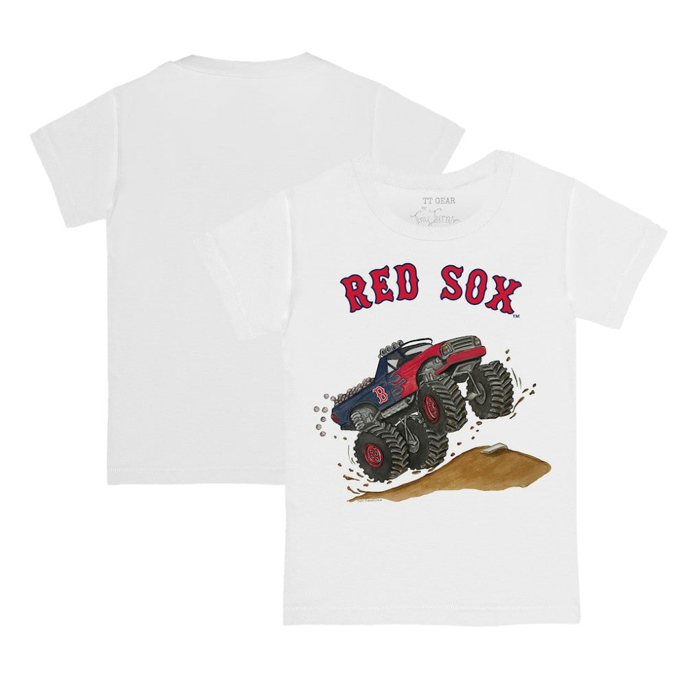 MLB Boston Red Sox Tiny Turnip Youth Monster Truck T-Shirt