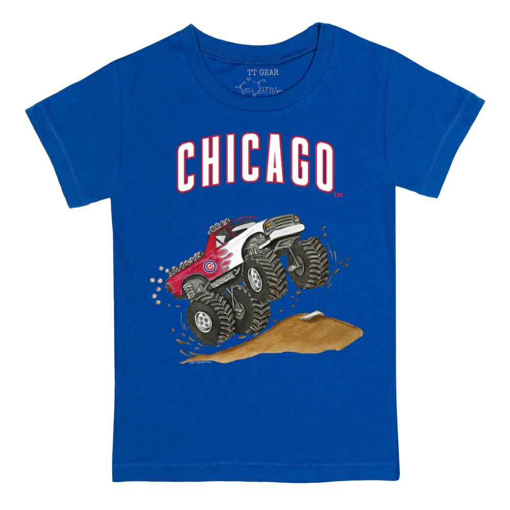MLB Chicago Cubs Tiny Turnip Youth Monster Truck T-Shirt