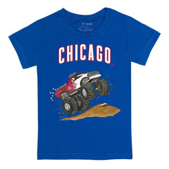 MLB Chicago Cubs Tiny Turnip Youth Monster Truck T-Shirt