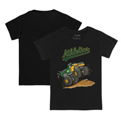 MLB Athletics Tiny Turnip Youth Monster Truck T-Shirt