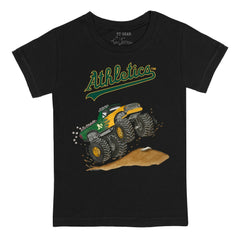 MLB Athletics Tiny Turnip Youth Monster Truck T-Shirt