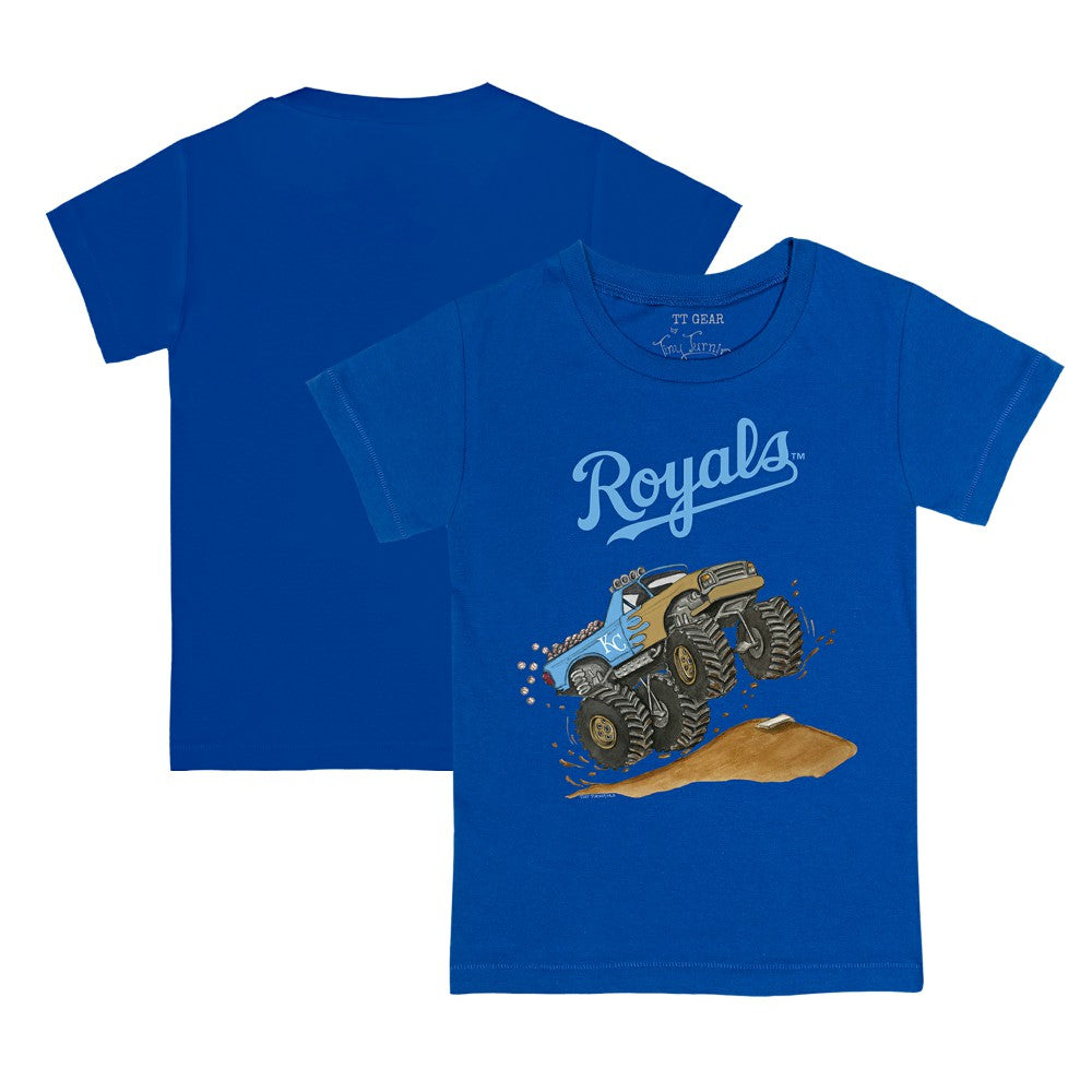 MLB Kansas City Royals Tiny Turnip Youth Monster Truck T-Shirt