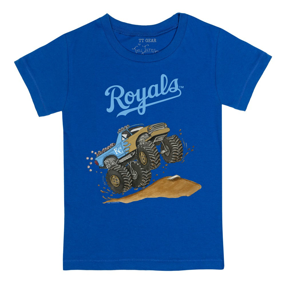 MLB Kansas City Royals Tiny Turnip Youth Monster Truck T-Shirt