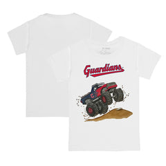 MLB Cleveland Guardians Tiny Turnip Youth Monster Truck T-Shirt