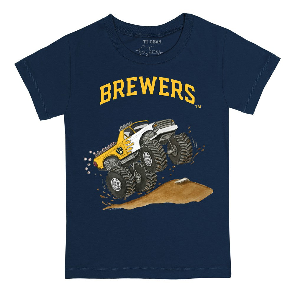 MLB Milwaukee Brewers Tiny Turnip Youth Monster Truck T-Shirt