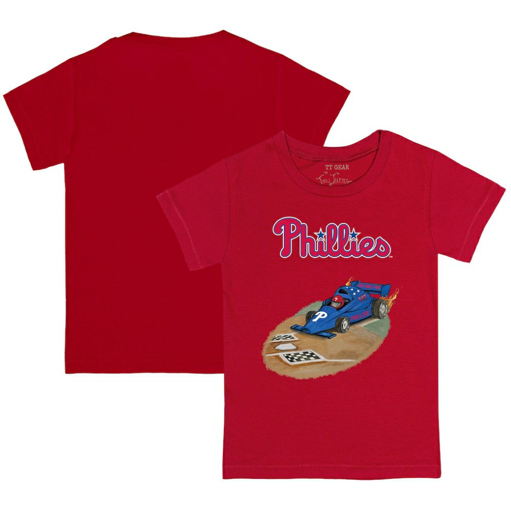 MLB Philadelphia Phillies Tiny Turnip Youth Race Car T-Shirt