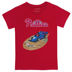 MLB Philadelphia Phillies Tiny Turnip Youth Race Car T-Shirt