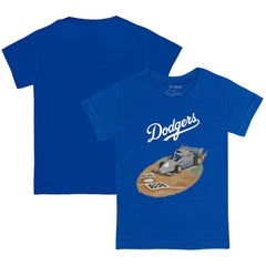 MLB Los Angeles Dodgers Tiny Turnip Youth Race Car T-Shirt