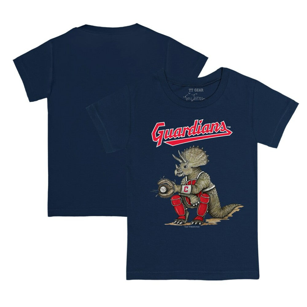 MLB Cleveland Guardians Tiny Turnip Youth Triceratops T-Shirt
