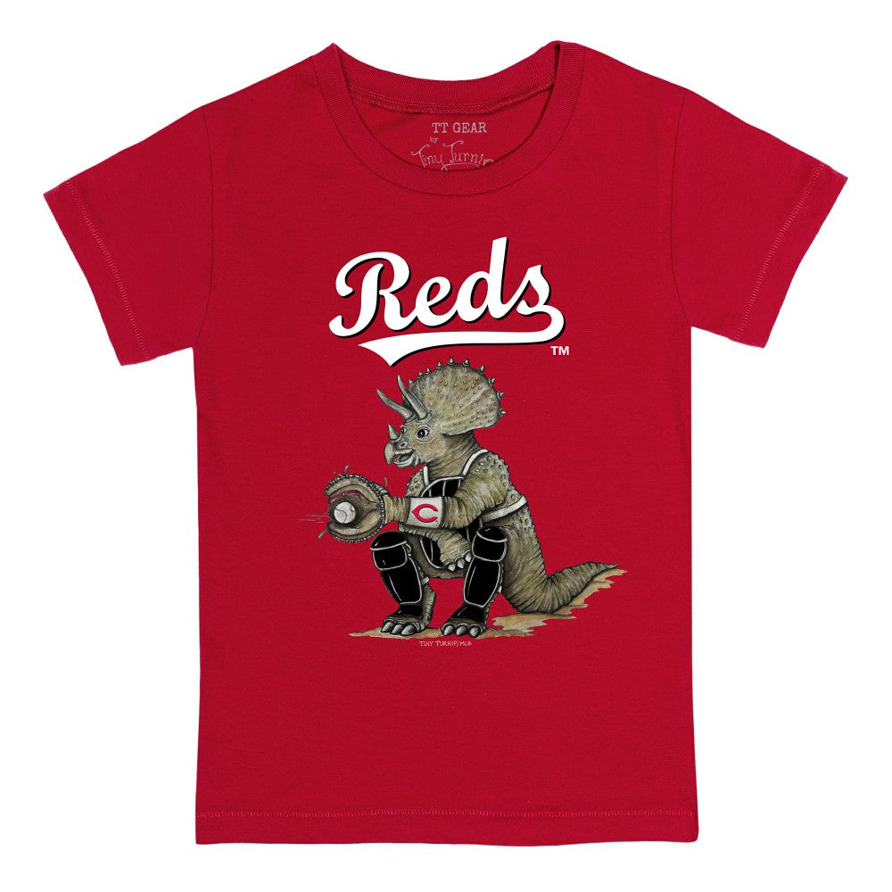 MLB Cincinnati Reds Tiny Turnip Youth Triceratops T-Shirt