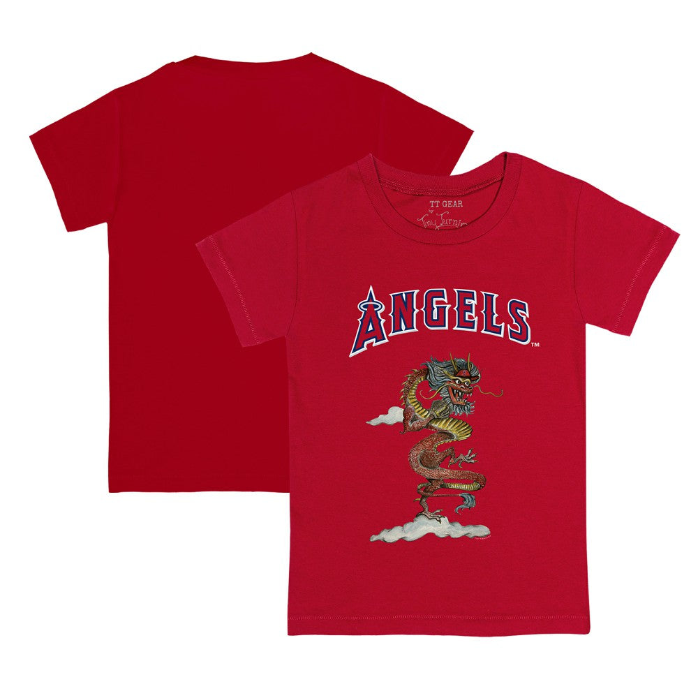 MLB Los Angeles Angels Tiny Turnip Youth 2024 Year of the Dragon T-Shirt