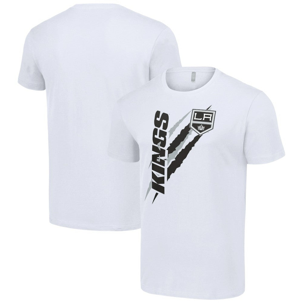 NHL White Los Angeles Kings Starter Color Scratch T-Shirt