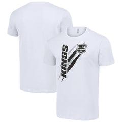 NHL White Los Angeles Kings Starter Color Scratch T-Shirt