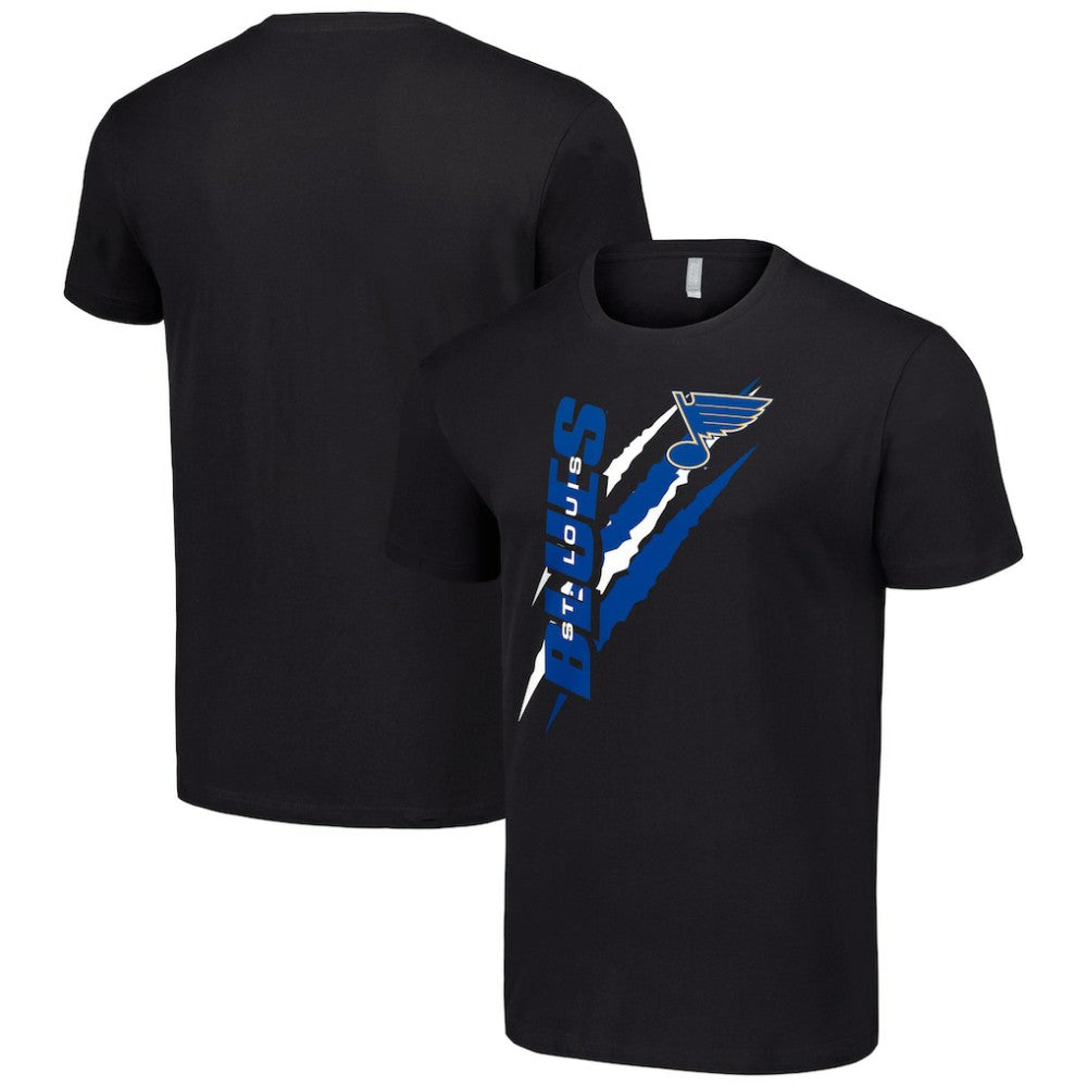 NHL Black St. Louis Blues Starter Color Scratch T-Shirt