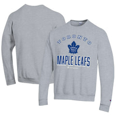 NHL Gray Toronto Maple Leafs Champion Eco Powerblend Crewneck Sweatshirt