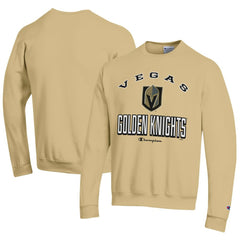 NHL Yellow Vegas Golden Knights Champion Eco Powerblend Crewneck Sweatshirt