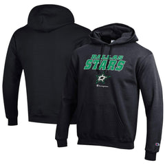 NHL Black Dallas Stars Champion Eco Powerblend Pullover Hoodie