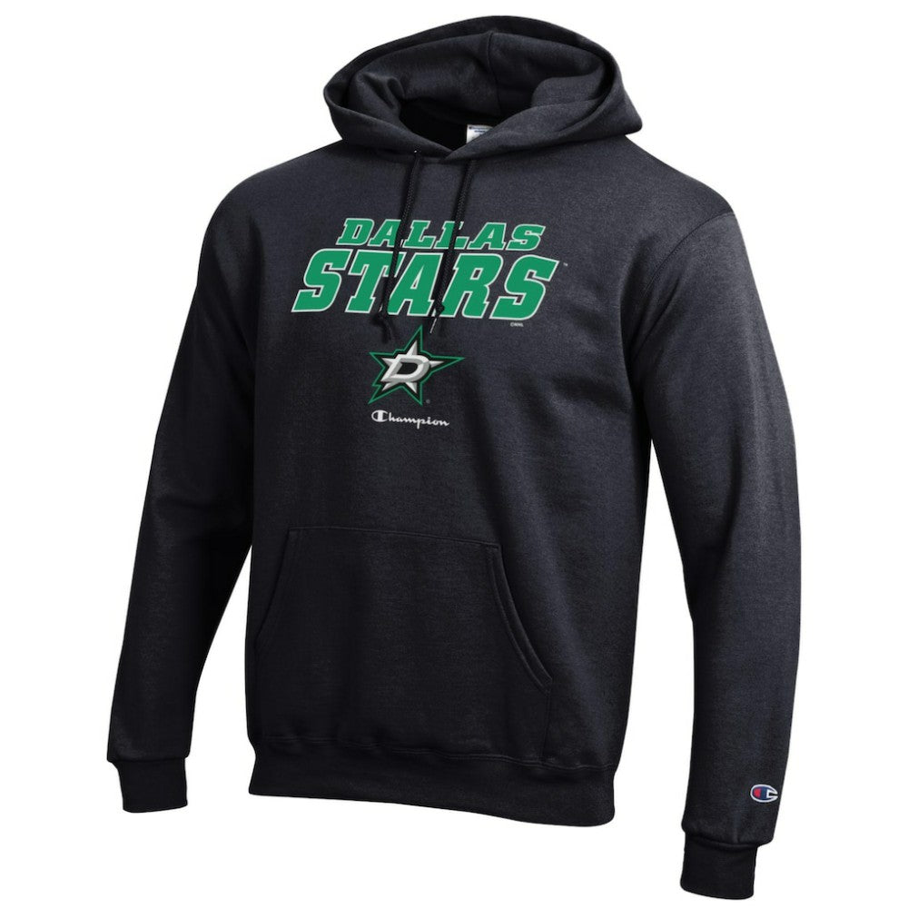NHL Black Dallas Stars Champion Eco Powerblend Pullover Hoodie
