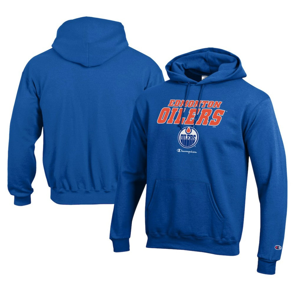 NHL Royal Edmonton Oilers Champion Eco Powerblend Pullover Hoodie