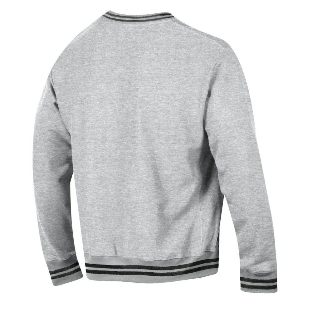 NHL Heather Gray Los Angeles Kings Champion Reverse Weave Yarn Dye Pullover Sweatshirt