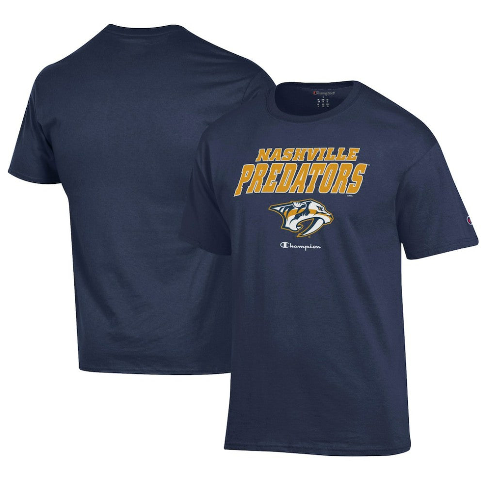 NHL Navy Nashville Predators Champion Jersey T-Shirt