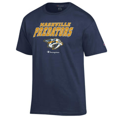 NHL Navy Nashville Predators Champion Jersey T-Shirt