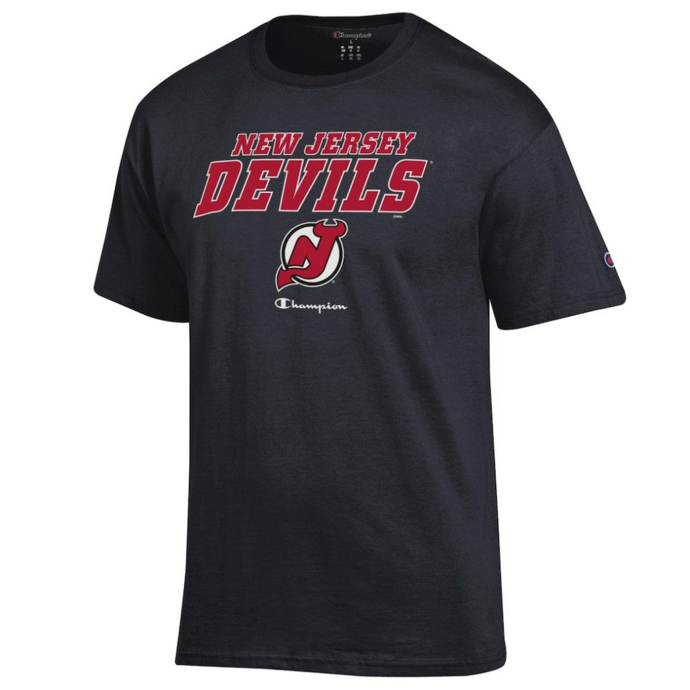 NHL Black New Jersey Devils Champion Jersey T-Shirt