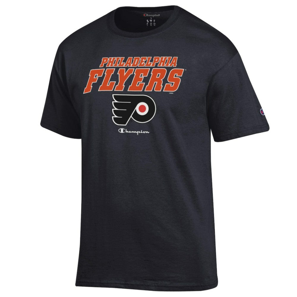 NHL Black Philadelphia Flyers Champion Jersey T-Shirt