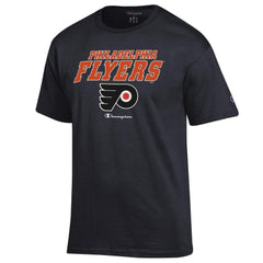 NHL Black Philadelphia Flyers Champion Jersey T-Shirt