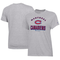 NHL Heather Gray Montreal Canadiens Champion Women's Core T-Shirt